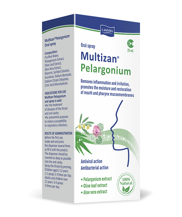 Multizan® Pelargonium (oral spray)