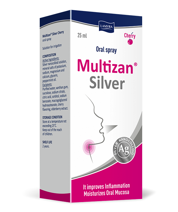 Multizan® Silver Oral Spray (Cherry/Mint/Extra Mint) 