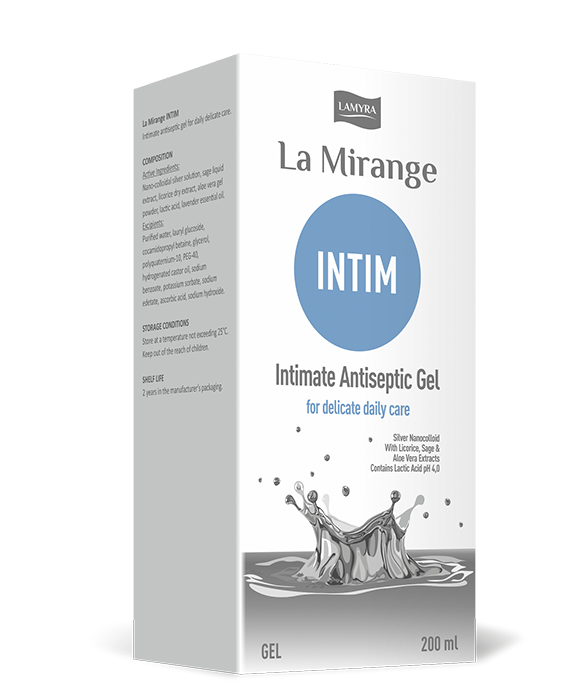 La Mirange® INTIM, intimate antiseptic gel 