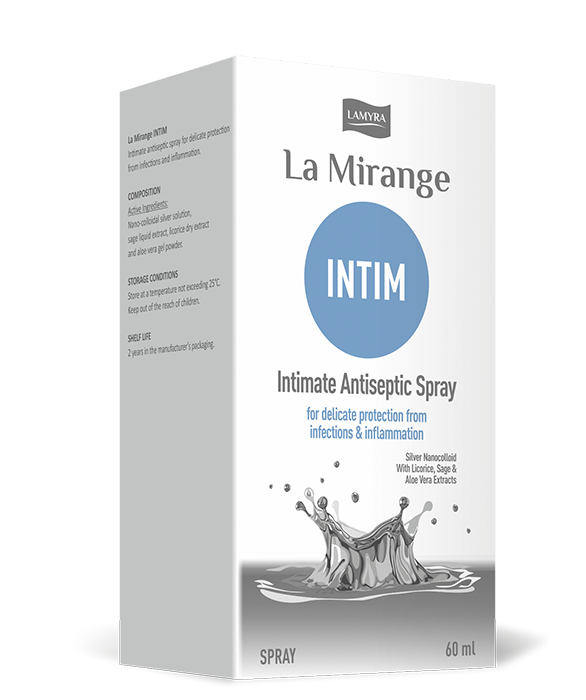La Mirange® INTIM, intimate antiseptic spray
