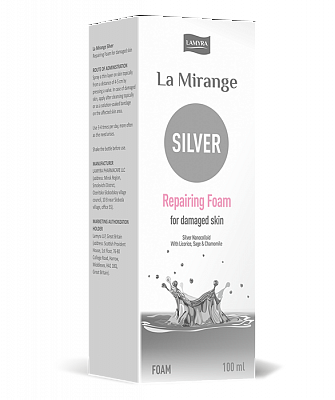 La Mirange® SILVER Repairing foam for damaged skin