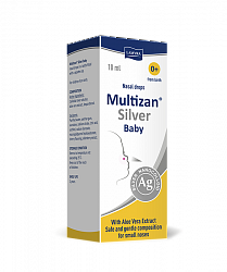 Multizan® Silver Baby, nasal drops